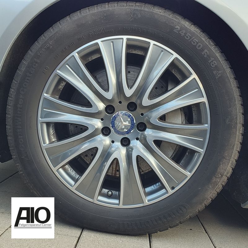 LF1 Original Mercedes Alufelge A2224010902 – 10-Speiche Grau HGG –  S-Klasse W222 / C217