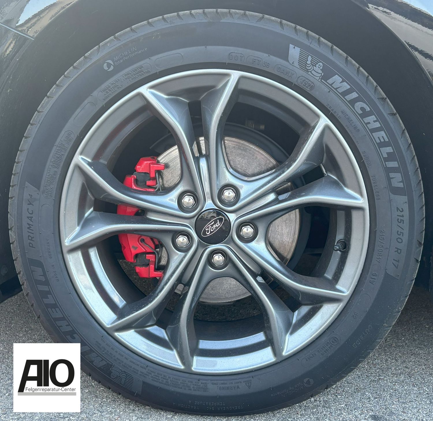 LF1 Original Ford Felge 2443143 5-Y-Doppelspeiche Grau - Focus MK4 ST-Line