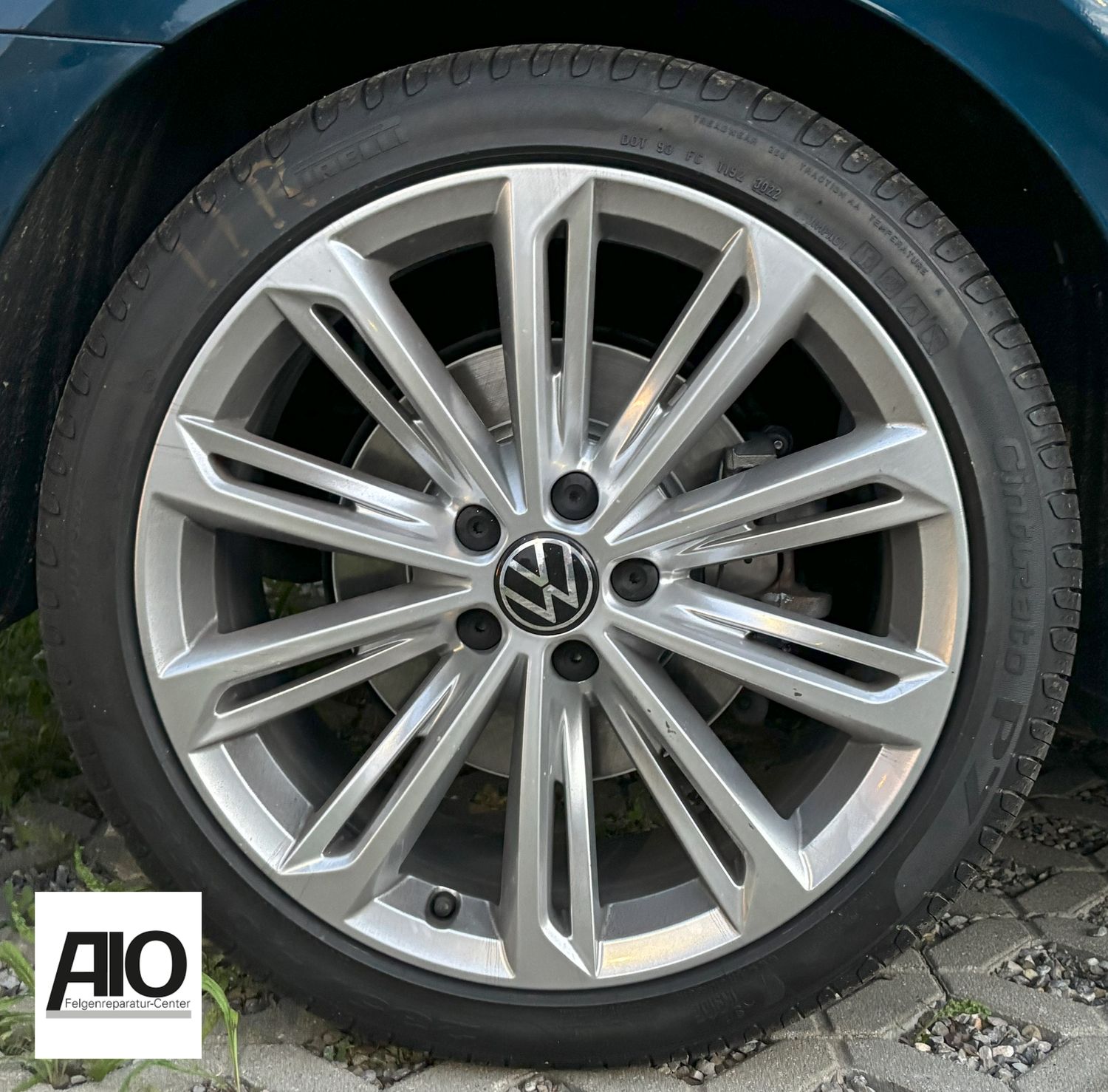 LF1 Original VW Felge 3G0073169 – Verona Vielspeichendesign Silber – Passat B8 Typ 3G