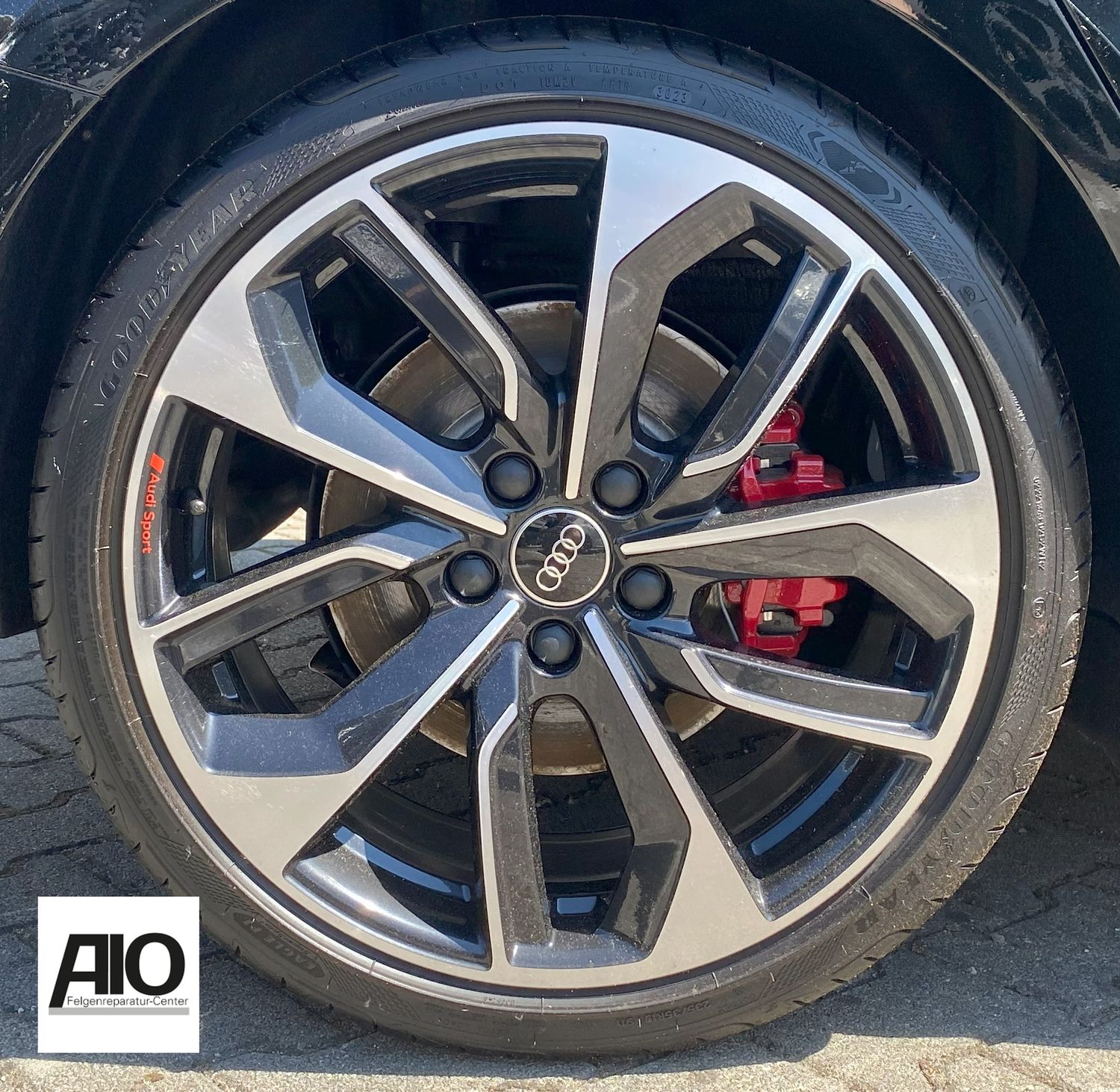 LF1 Original Audi Felge 8Y0601025S - Edge Design Audi Sport Dunkelgrau HGG - A3 S3 Typ 8Y