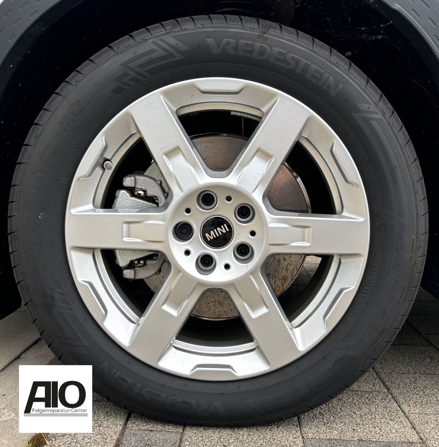 LF1 Original Mini Felge 36115A8E5C9 - Asteroid Speiche 944 Silber - Countryman U25 ab 2023-