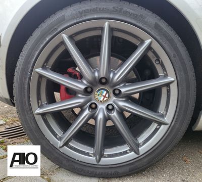 LF1 Original Alfa Romeo Felge 156081129  - Vielspeichen Design grau - Alfa Romeo Brera Typ 939 / 159