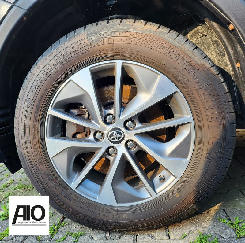 LF1 Original Toyota Felge 4261142680 - 10-Speiche Grau HGG Matt - RAV4 IV