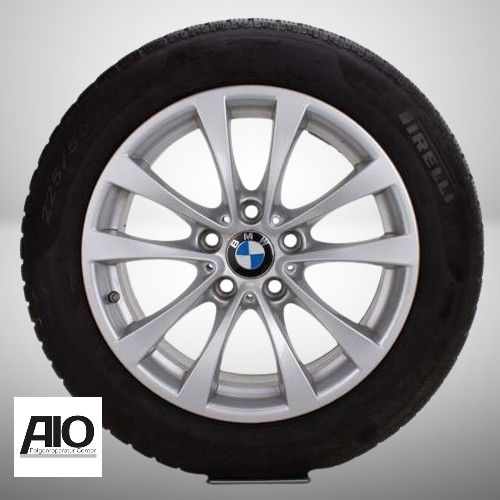 LF1 Original BMW Felge 36112289702 - V-Speiche 395 Silber WKR - 3er GT Typ F34 von 2013-2020