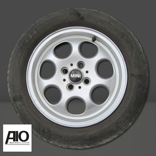 LF1 Original Mini Felge 36111512458 - 7 Hole Spoke R81 Silber - R50, R53