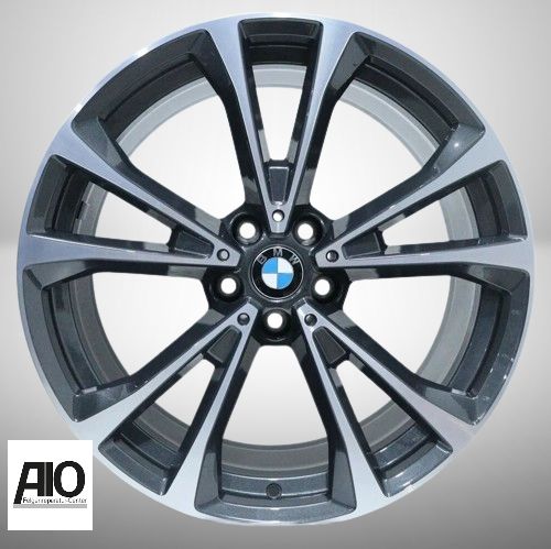 LF1 Original BMW Felge 36116884209 - 733 V Speiche Grau HGG HA - 8er Cabrio Typ G14 / 8er Coupe Typ G15 / 8er Gran Coupe Typ G16