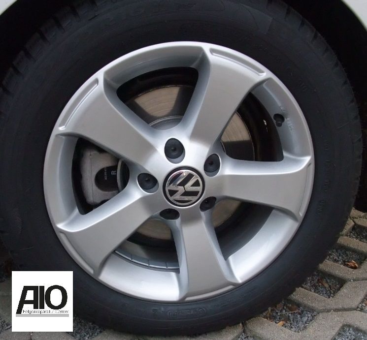 LF1 Original VW Felge 7P0071497 – Sima 5-Speiche Silber - Touareg 2