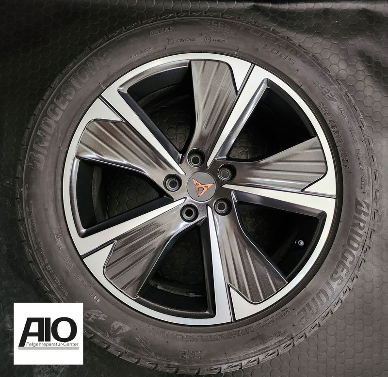 LF1 Original CUPRA  Alufelge 5FF601025N –  Performance II Design Schwarz Met. HGG – Formentor 2020-