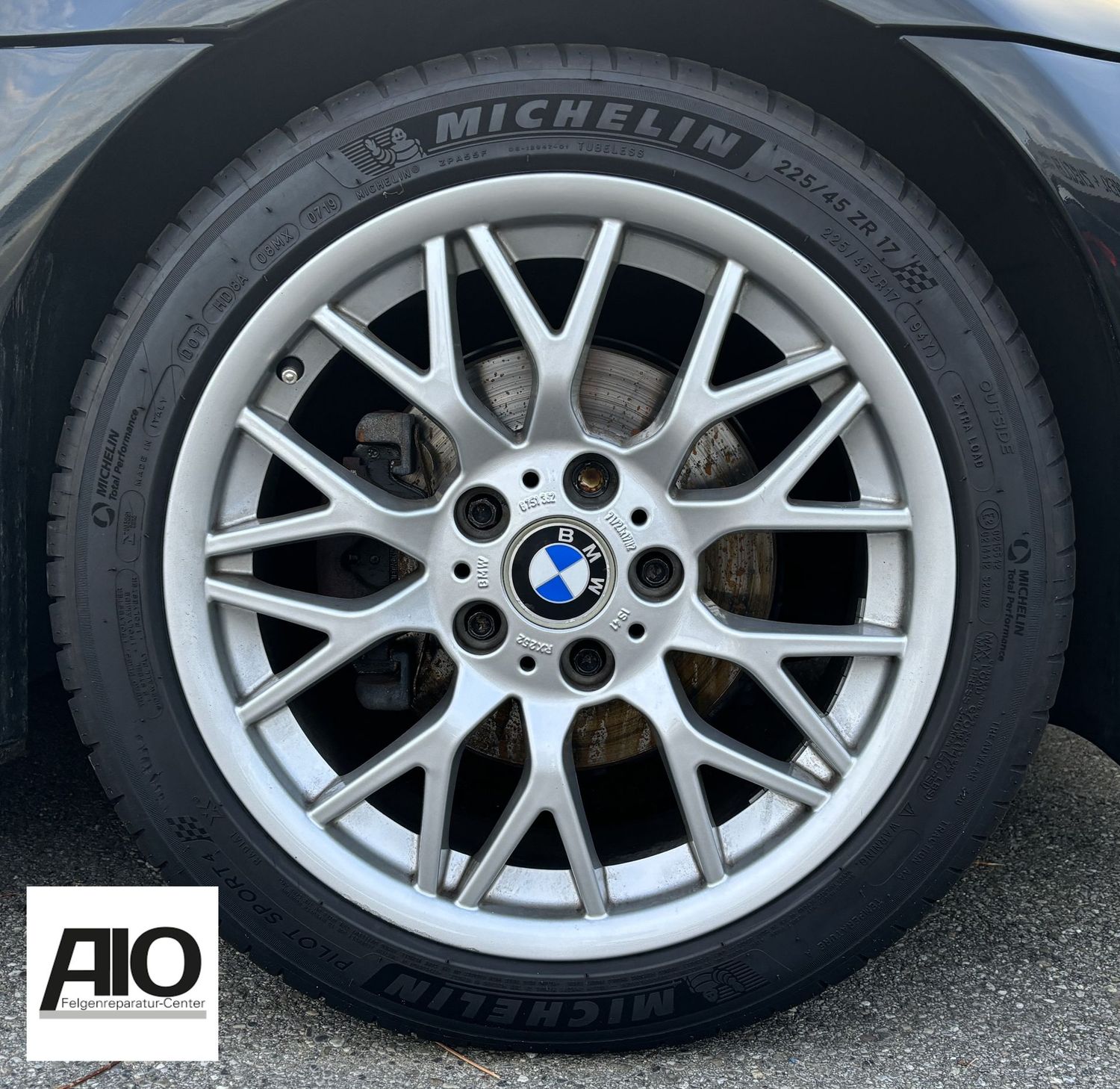 LF1 Original BMW Felge 6751364  - Styling 78 Kreuzspeiche Silber- 3er Typ E36/E46