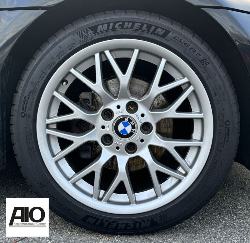 LF1 Original BMW Felge 36116751364  - Styling 78 Kreuzspeiche Silber- 3er Typ E36/E46