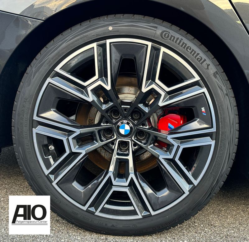LF1 Original BMW Felge 36115A324E8 
 - Styling 939M Aerodynamik Grau HGG + Inlays VA - 5er / i5 Typ G60/G61