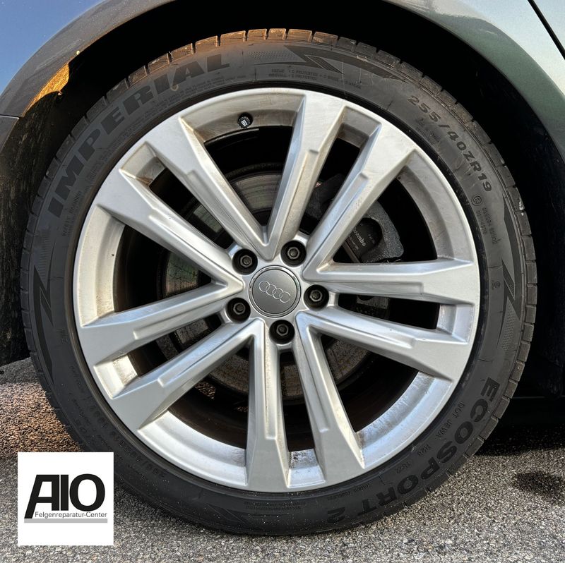 LF1 Original Audi Felge 4G0601025CQ - 5-Doppelspeichen-Design Silber - A6 Typ C7 4G 2011-2018