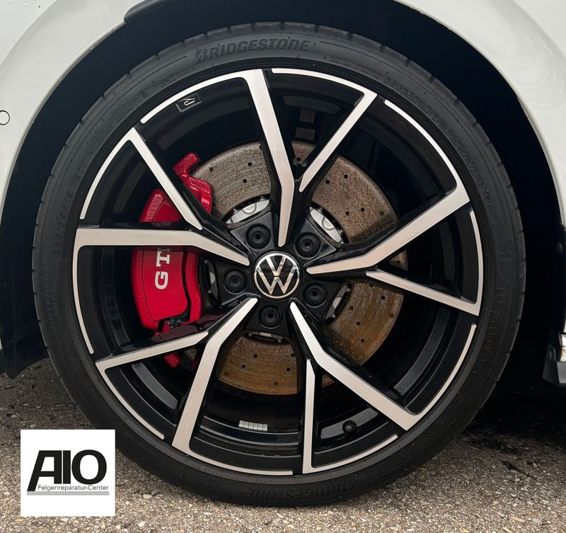 LF1 Original VW Felge 3G8601025AC – R-Line Estoril Design HGG Schwarz –  Arteon Typ 3H ab 2017 -