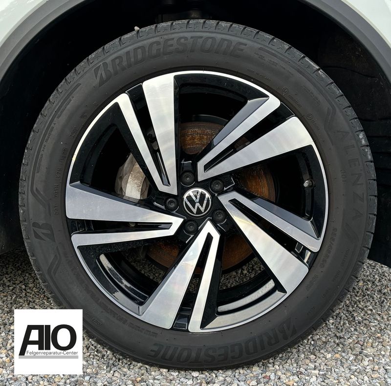 LF1 Original VW Felge 2GM601025H – NEVADA 5- Speichen Design HGG Schwarz– T-Cross