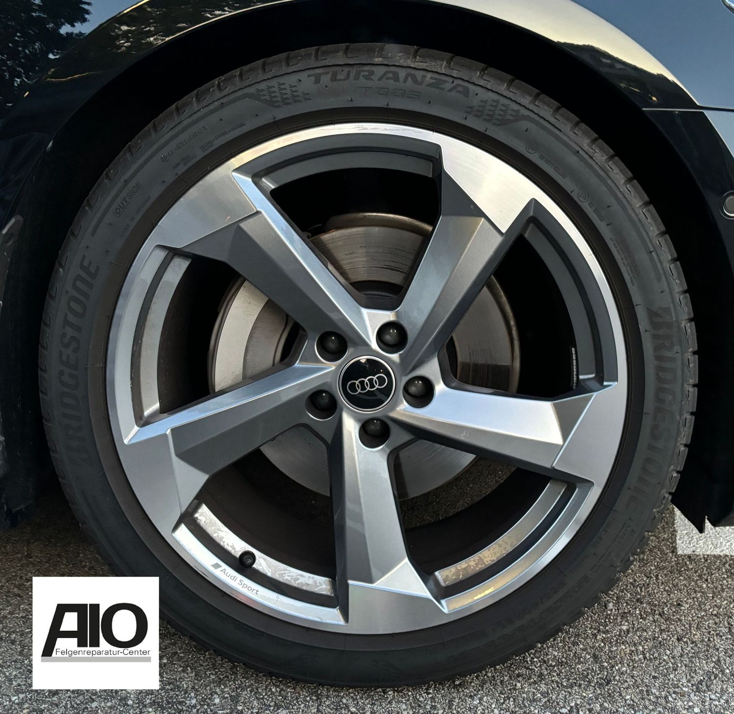 LF1 Original Audi Felge 4K9601025E - Rotor Design HGG Grau - A6 / S6 / Allroad C8 4K ab 2019 -