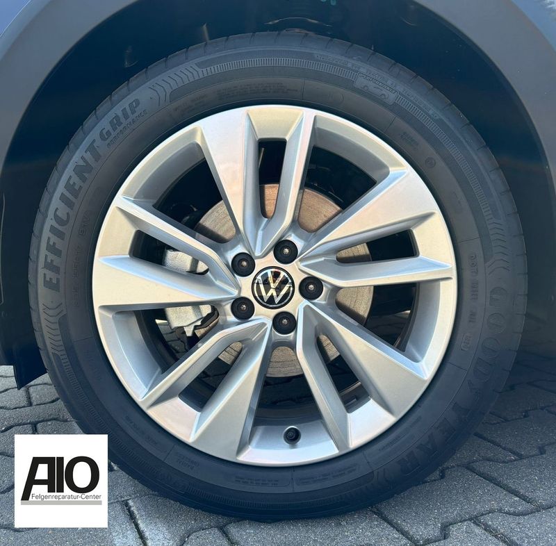LF1 Original VW Felge 2GM601025D – BANGALORE 5-Doppelspeichen Silber – T-Cross