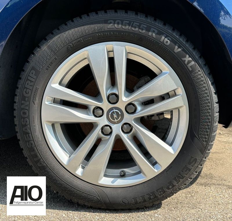 LF1 Original Opel Felge 39024544 ABXW - 5-Doppelspeiche Silber- Astra K