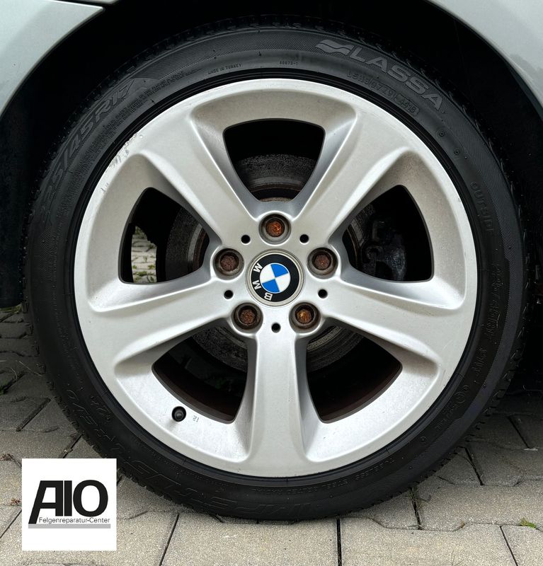 LF1 Original BMW Felge 36116762300 - 137 Sternspeiche Silber - 3er Typ E46 von 1998 - 2006
