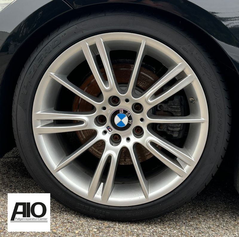 LF1 Original BMW Felge 7836333 -  Sternspeiche 193 Silber VA - 3er Typ E90/E91/E92/E93 von 2005-2013