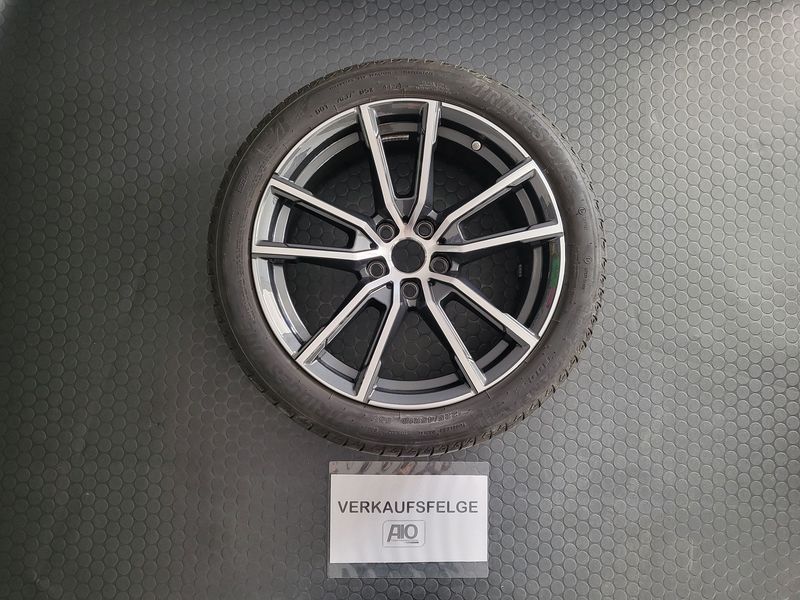 Felge kaufen Original BMW 6883522 Doppelspeiche 780 2er 3er 4er Grau 18 Zoll Alufelge gebraucht
