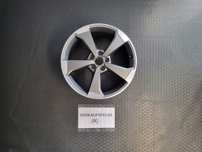 Felge kaufen Original Audi Sport Rotor 2 gebraucht 8V0601025ET    8V0601025FA Grau Matt 8J x 19 ET 49
