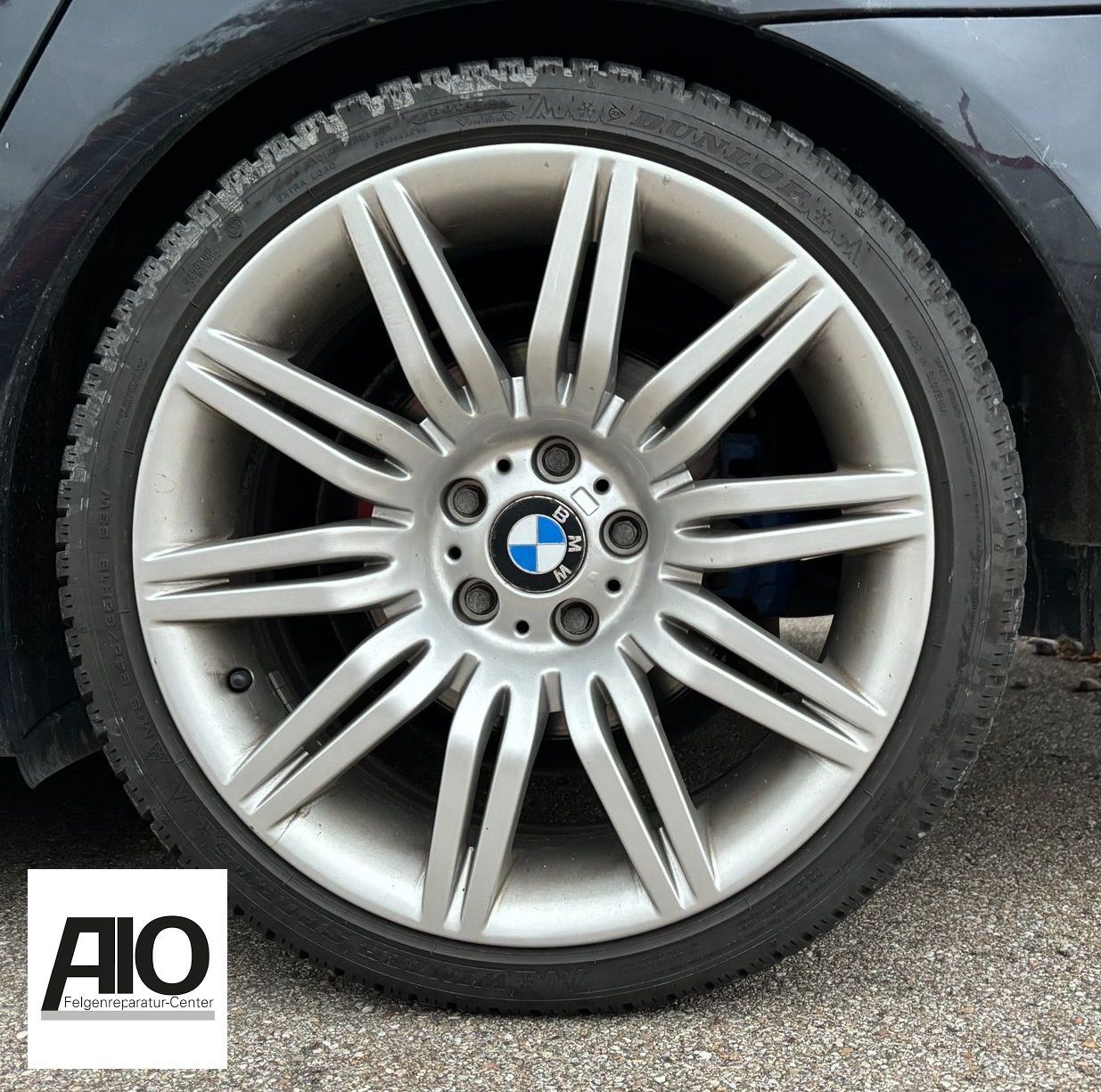 LF1 Original BMW Felge 36118036949 - Styling 172 M Doppelspeiche Silber HA - 5er Typ E60/E61