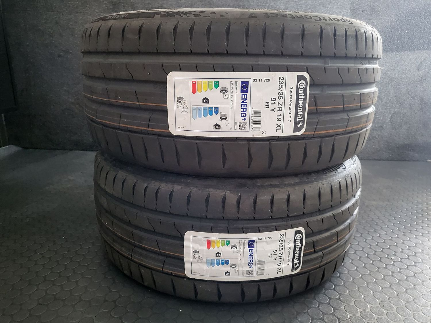Reifen DEM Continental Sport Contact 7 235/35 R19 91Y FR Sommerreifen