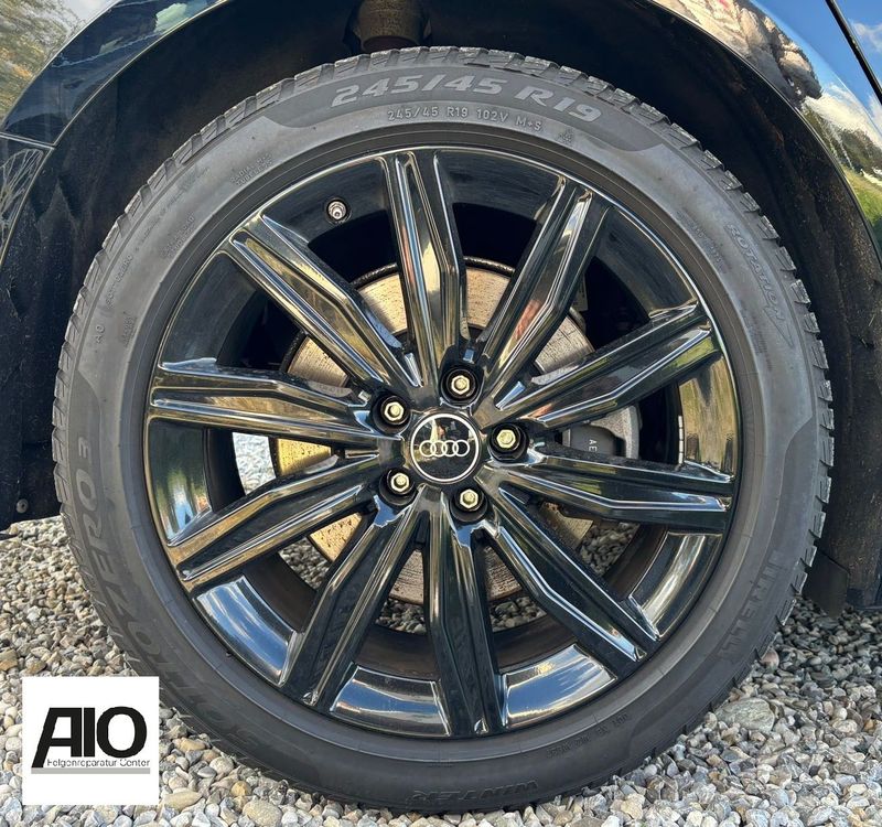 LF1 Original Audi Felge 4K0601025M - 10-Speichen-Dynamik-Design Schwarz - A6 Typ C8 4K ab 2018 - LF1