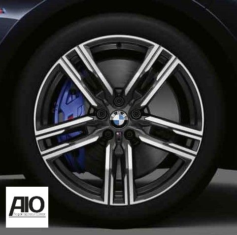 LF1 Original BMW Felge 36115A24014  - 727 Doppelspeiche Grau HGG VA - 8er Cabrio Typ G14 / 8er Coupe Typ G15 / 8er Gran Coupe Typ G16