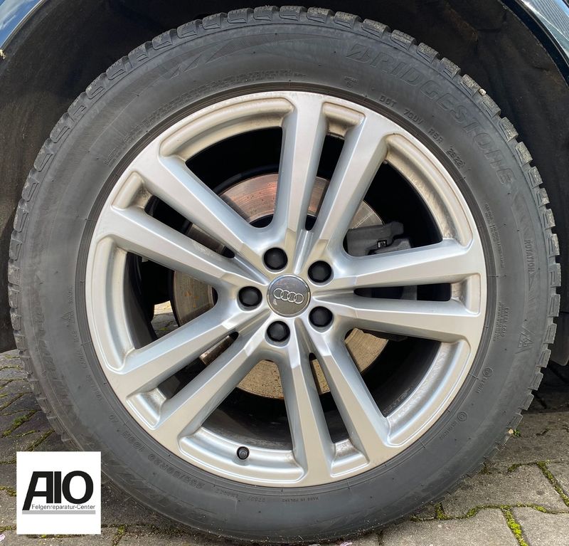 LF1 Original Audi Felge 4M0601025G - 5-Doppelspeichen-Design Grau - Q7/SQ7 Typ 4M ab 2015-