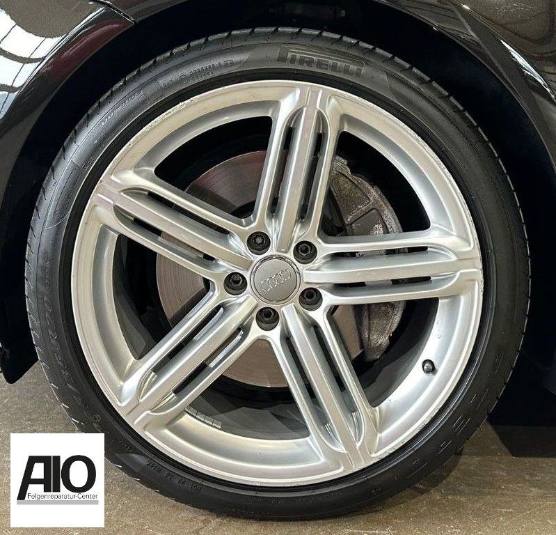 LF1 Original Audi Felge 4F0601025DE  - 5 Segmentspeichen Silber Talladega von Ronal - S6 Typ C6 4F - Avant