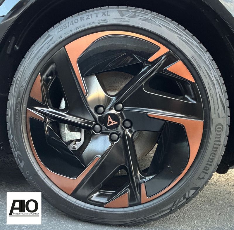 LF1 Original CUPRA  Alufelge 10E601025K – Blizzard-Design SCHWARZ Matt (Grundfarbe) –  Born ab 2021-