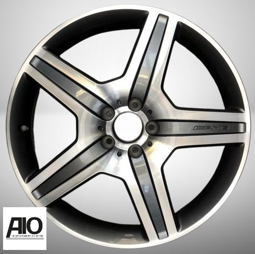 LF1 Original Mercedes Benz Alufelge A1664010000 – AMG-5-Speichen-Rad Grau – GLE-Klasse W166 2015-2019