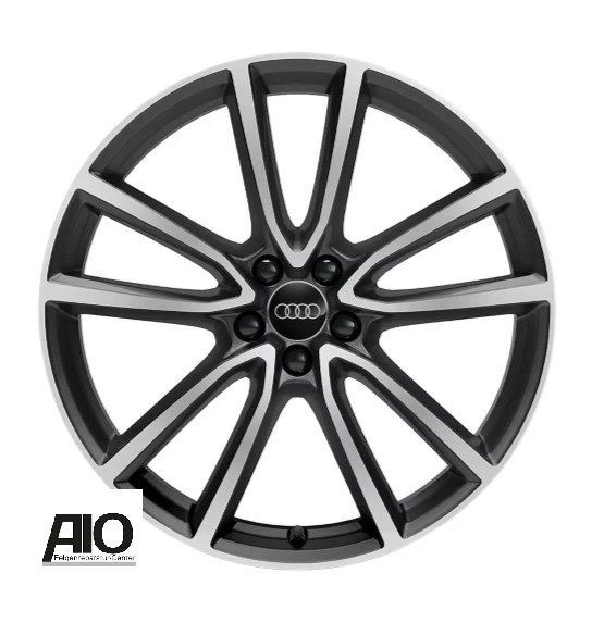 LF1 Original Audi Felge 80A073141 - 5 Arm Avius Design HGG Schwarz Matt - Q5 / SQ5 Typ FY / FZ ab 2016-