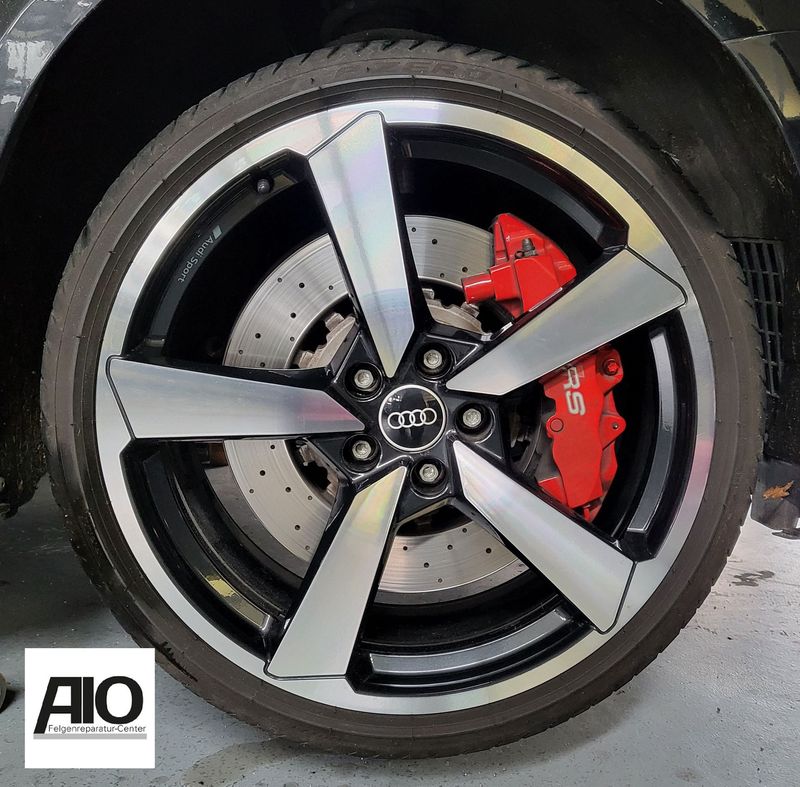 LF1 Original Audi Felge 8S0601025AM  - Audi Sport 5 Arm Cutter Design HGG Schwarz - TT/TTS/TTRS Typ 8S FV - Roadster