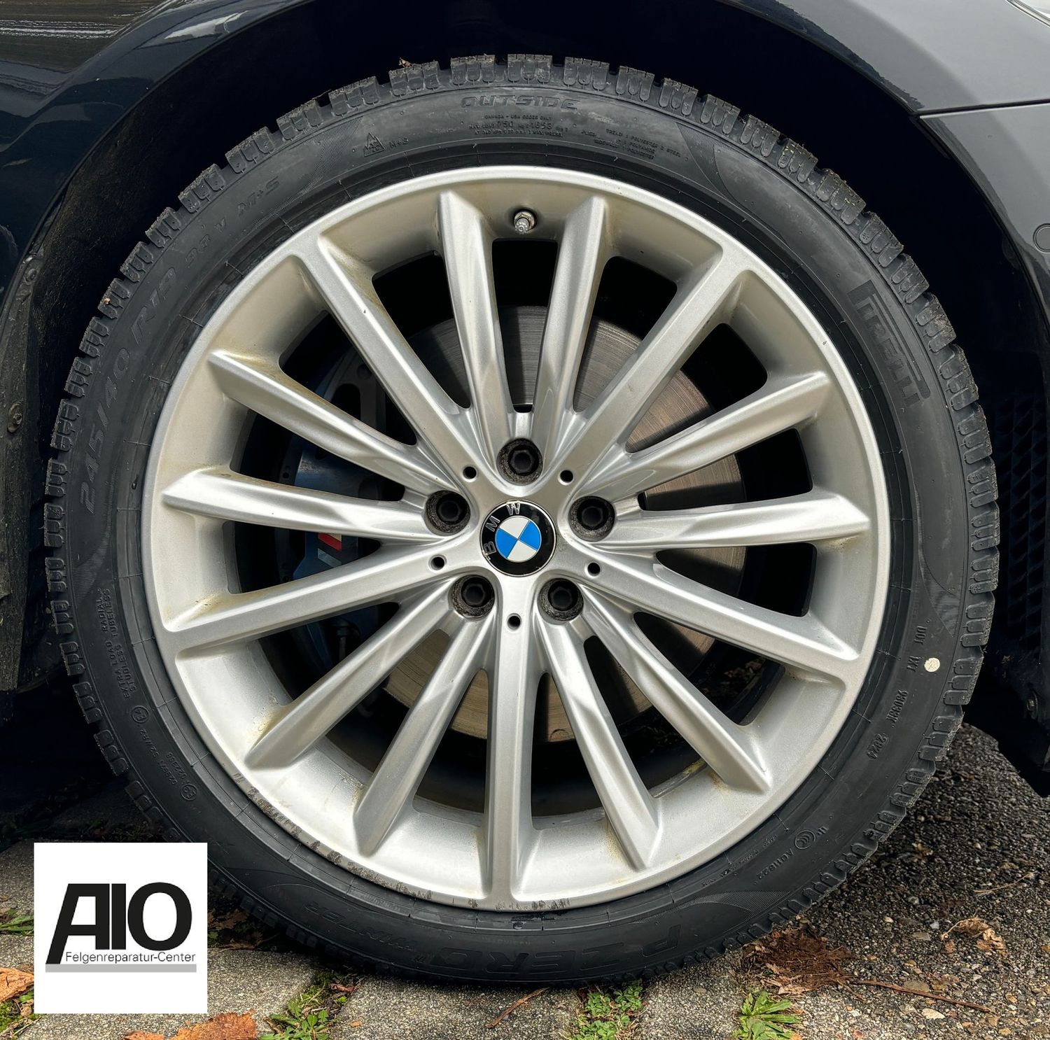 LF1 Original BMW Felge 6863419 - 633 Vielspeiche Silber Winter- 5er Typ G30 G31 ab 2016-