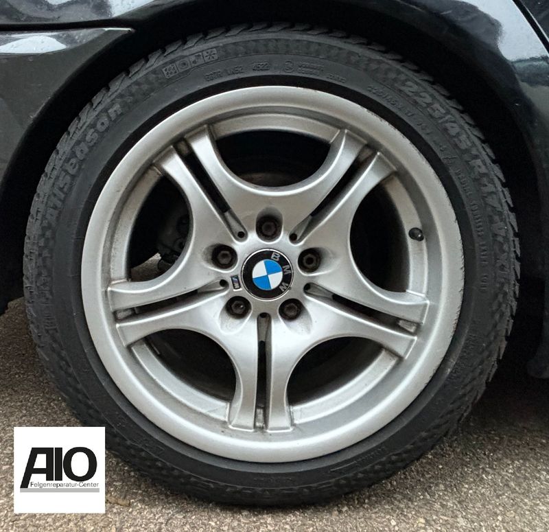 LF1 Original BMW Felge 36112229135 - Styling 68M Doppelspeiche Silber HA  - BMW 3er Typ E46 von 1998 - 2006