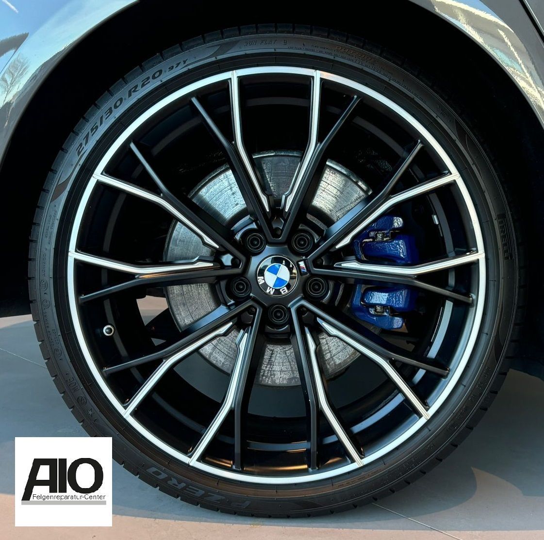 LF1 Original BMW Felge 36116873943 - Styling 669 M Vielspeiche Schwarz  Matt HGG VA - 5er Typ G30 G31 ab 2016-