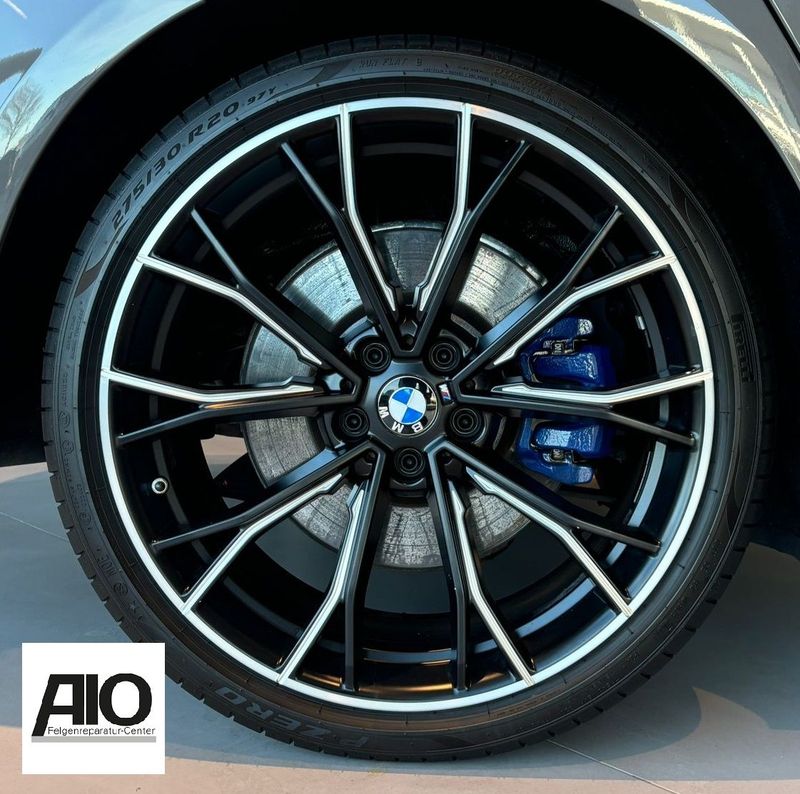 LF1 Original BMW Felge 6873943 - Styling 669 M Vielspeiche Schwarz  Matt HGG VA - 5er Typ G30 G31 ab 2016-