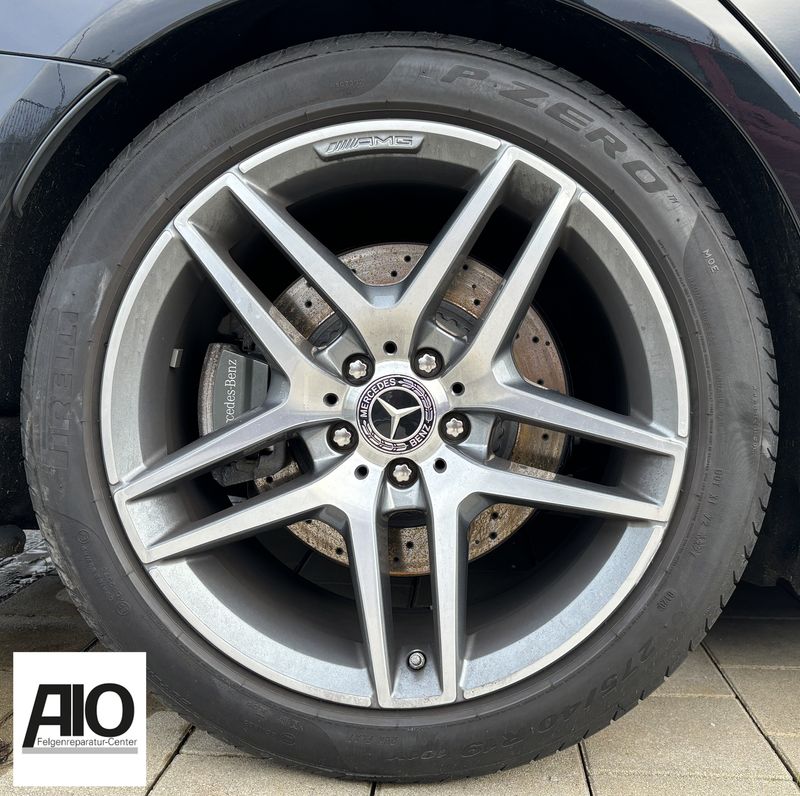 LF1 Original Mercedes Alufelge A2224010000 – AMG 5-Doppelspeiche Grau HGG –  S-Klasse W222 / C217