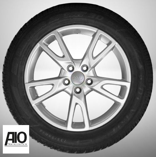 LF1 Original Audi Felge 4G9073388X - 5 Arm Semi Y Design Silber - A6 Allroad Typ C7 4G