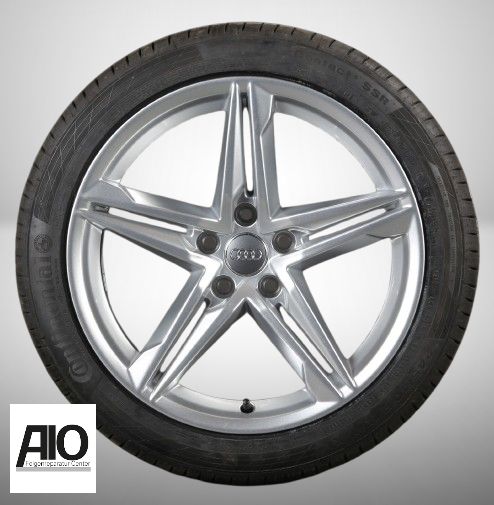 LF1 Original Audi Felge 8W0601025DE - 5-Arm Sterndesign Silber - S5 Typ F5 8W ab 2016 LF1 Original Audi Felge 8W0601025DE - 5-Arm Sterndesign Silber - S5 Typ F5 8W ab 2016