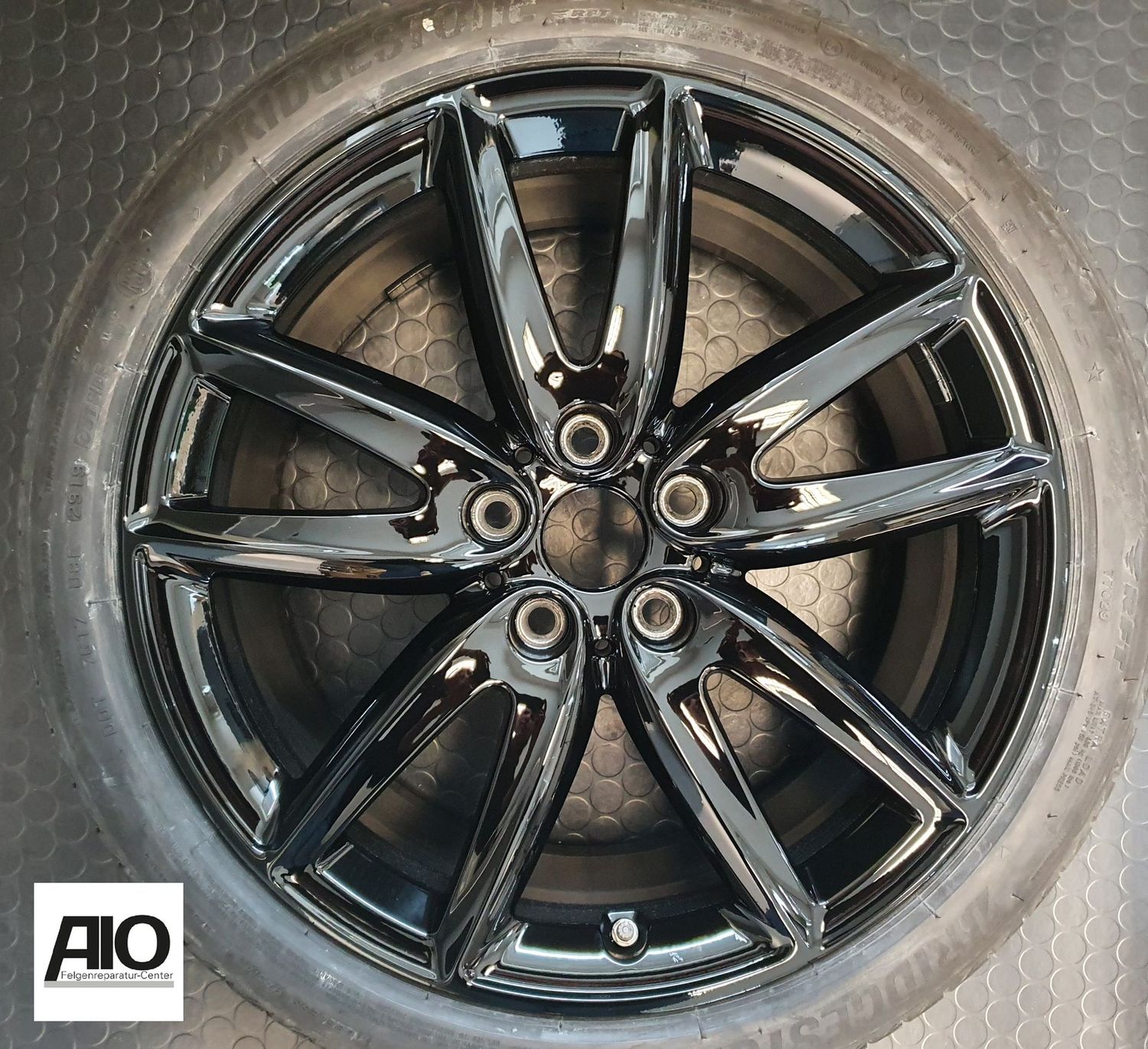 LF1 Original Mini Felge 6887611 - JCW Grip Spoke 815 Schwarz - Countryman F60