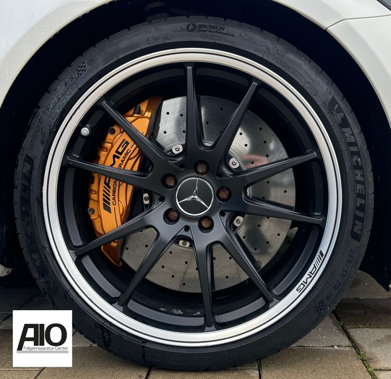LF1 Original Mercedes Benz Felge A2904011200 – AMG 10 Speichen Rad Design VA Horn HGG  Schwarz –  AMG GT 4-türer Coupé  X290