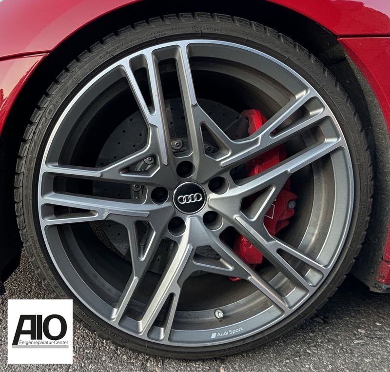LF1 Original Audi Felge 4S0601025AH  - 5-Doppelspeichen-Design Grau - R8 Typ 4S  ab 2015-