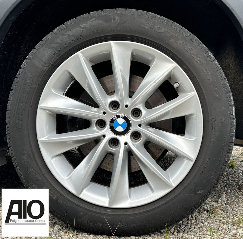 LF1 Original BMW Felge 6787578 - V-Speiche 307 Silber - X3 Typ F25 / X4 Typ F26  2010-2018