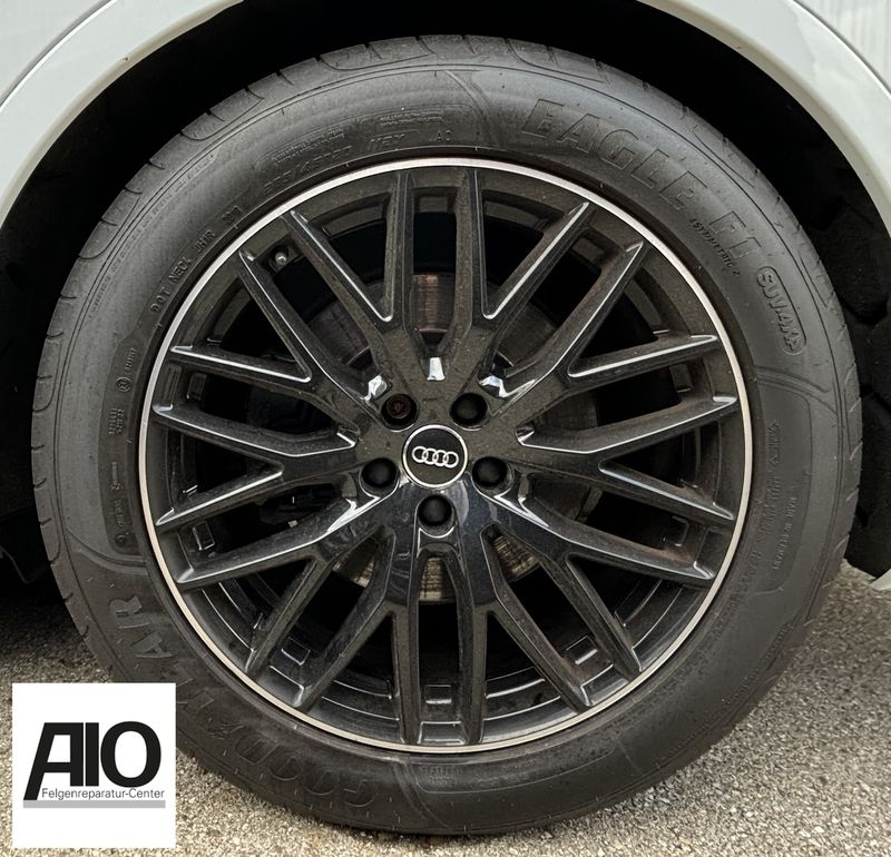 LF1 Original Audi Felge 8W9601025H - 10 Y Speichen BBS Design Schwarz - A4 Allroad Typ 8W 2016-