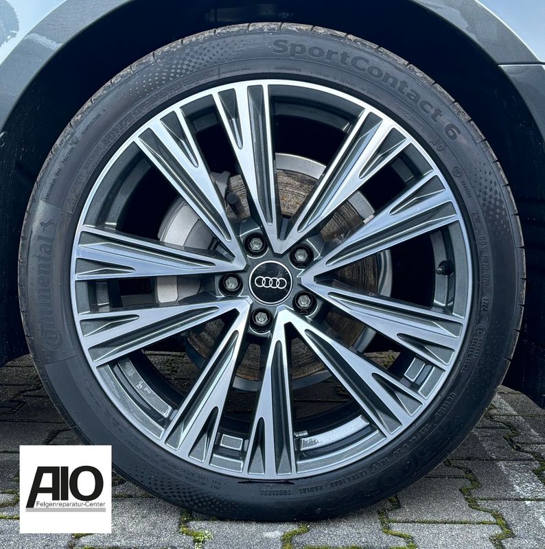 LF1 Original Audi Felge 4K0601025J  - 5 Speichen HGG Grau - A6 Typ C8 4K ab 2018