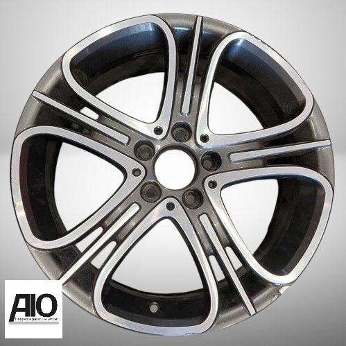 LF1 Original Mercedes Benz Felge A2464012202 – 5-Tripel-Speichen-Rad Grau HGG – A-Klasse 176+177, CLA 117 , B-Klasse 246