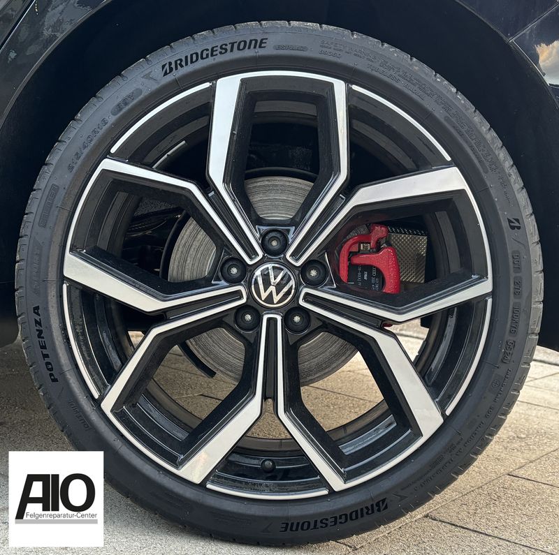 LF1 Original VW Felge  2G0601025AQ – FARO Y-Speiche Schwarz HGG – Polo 6 Typ 2G AW